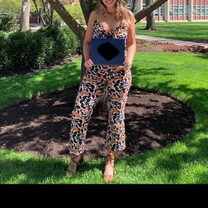 Floral jumpsuit